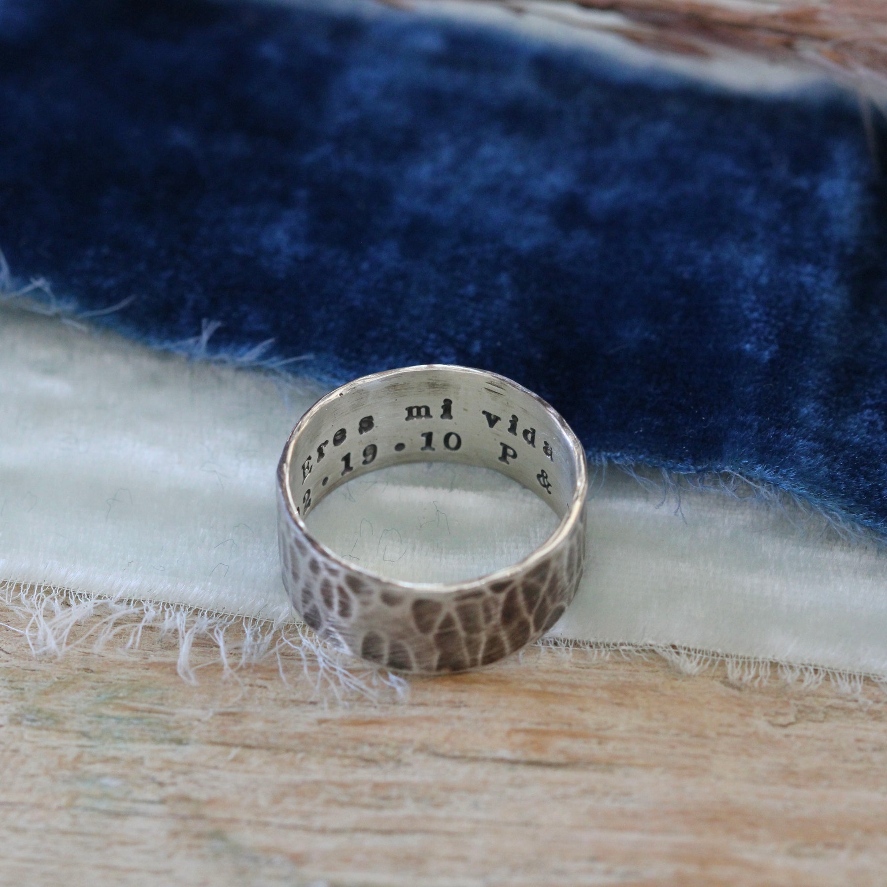 Cigar Band Ring Workshop two part class Oct 16th & 23rd 6-8pm
