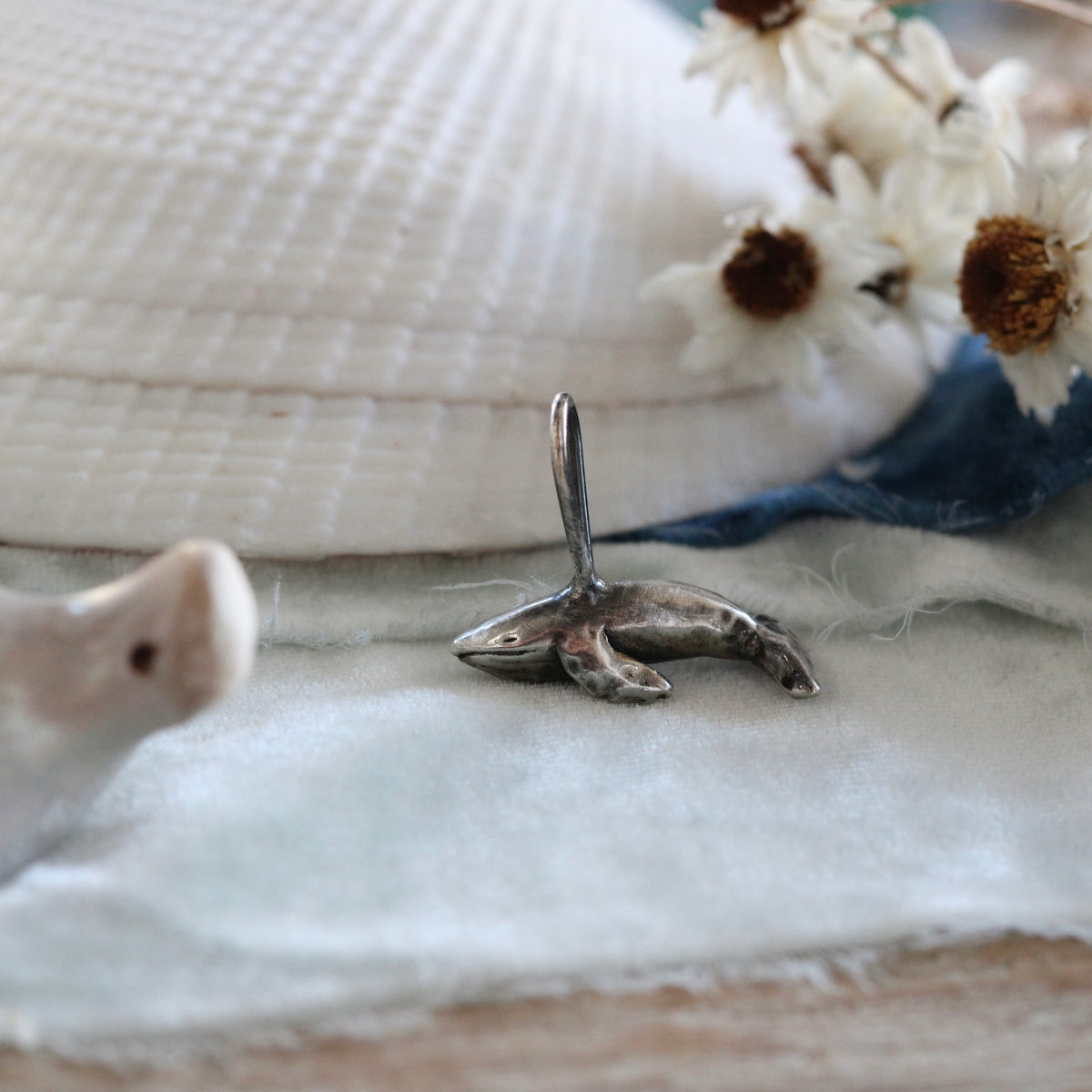 Sterling silver Whale Charm Pacific Coast Collection