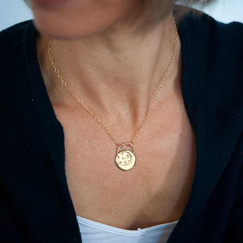 Midnight Moon Adventure Necklace