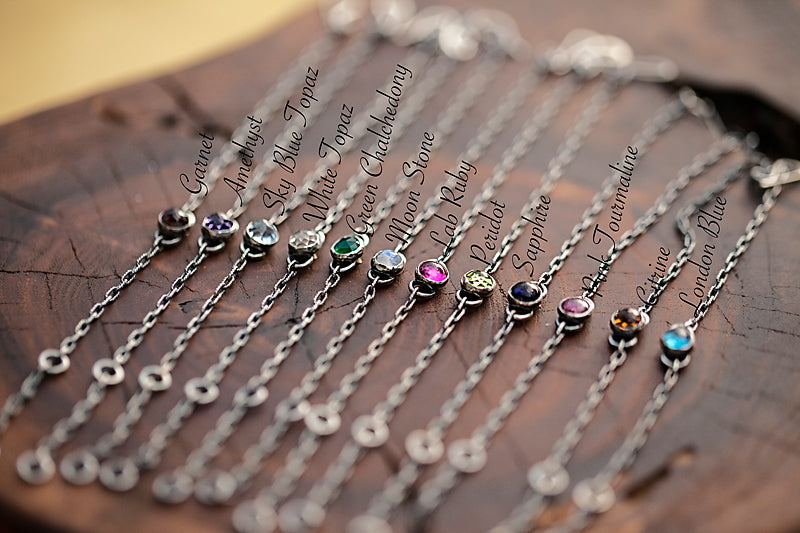 Dainty Gemstone Bracelet