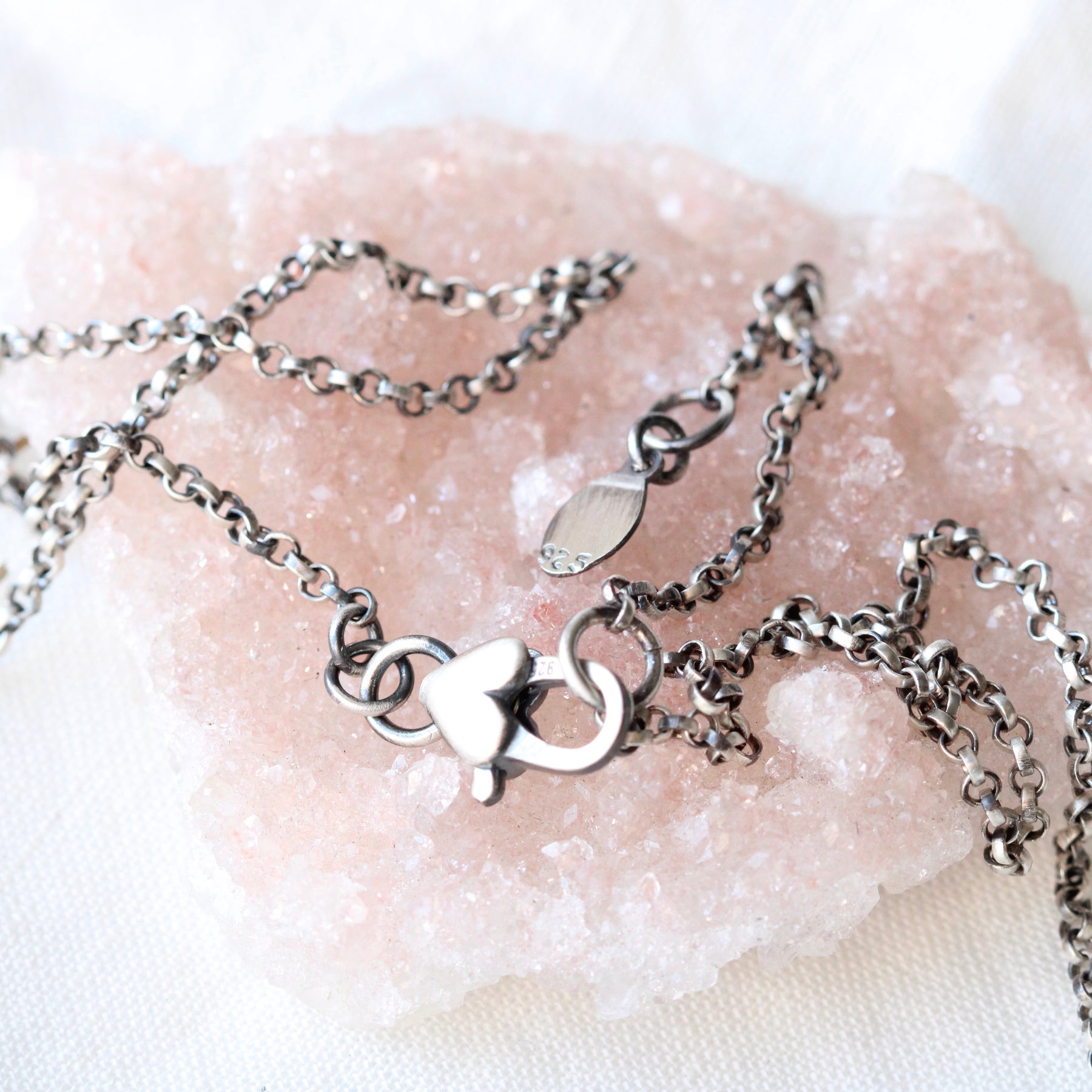 Poppy and Twig Turquoise Silver Necklace