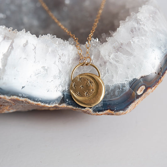 Midnight Moon Adventure Necklace