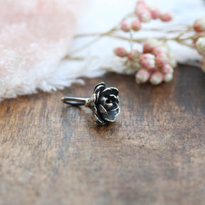 Sterling silver cast succulent charm Storyteller collection
