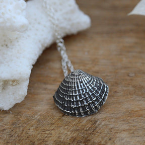 Beach Comber Sterling Silver Shell Necklace