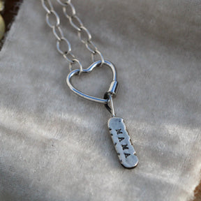 Charm Collector Necklace Heart Lock