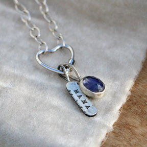 Charm Collector Necklace Heart Lock