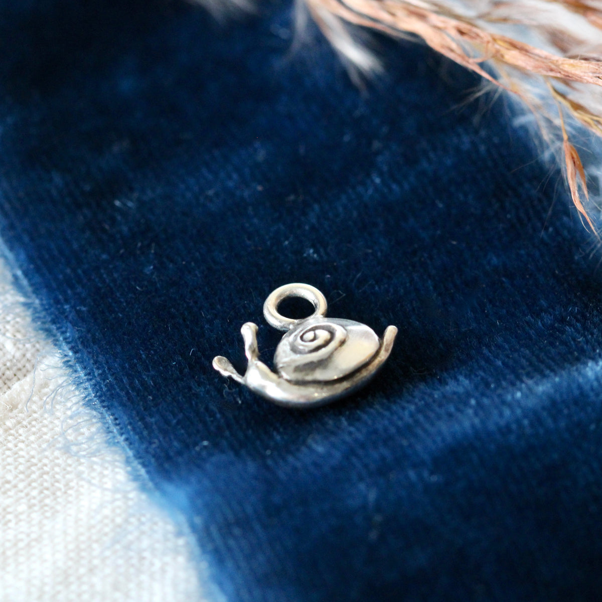 Pre Order Mini Sterling Silver Snail Charm Storyteller Collection
