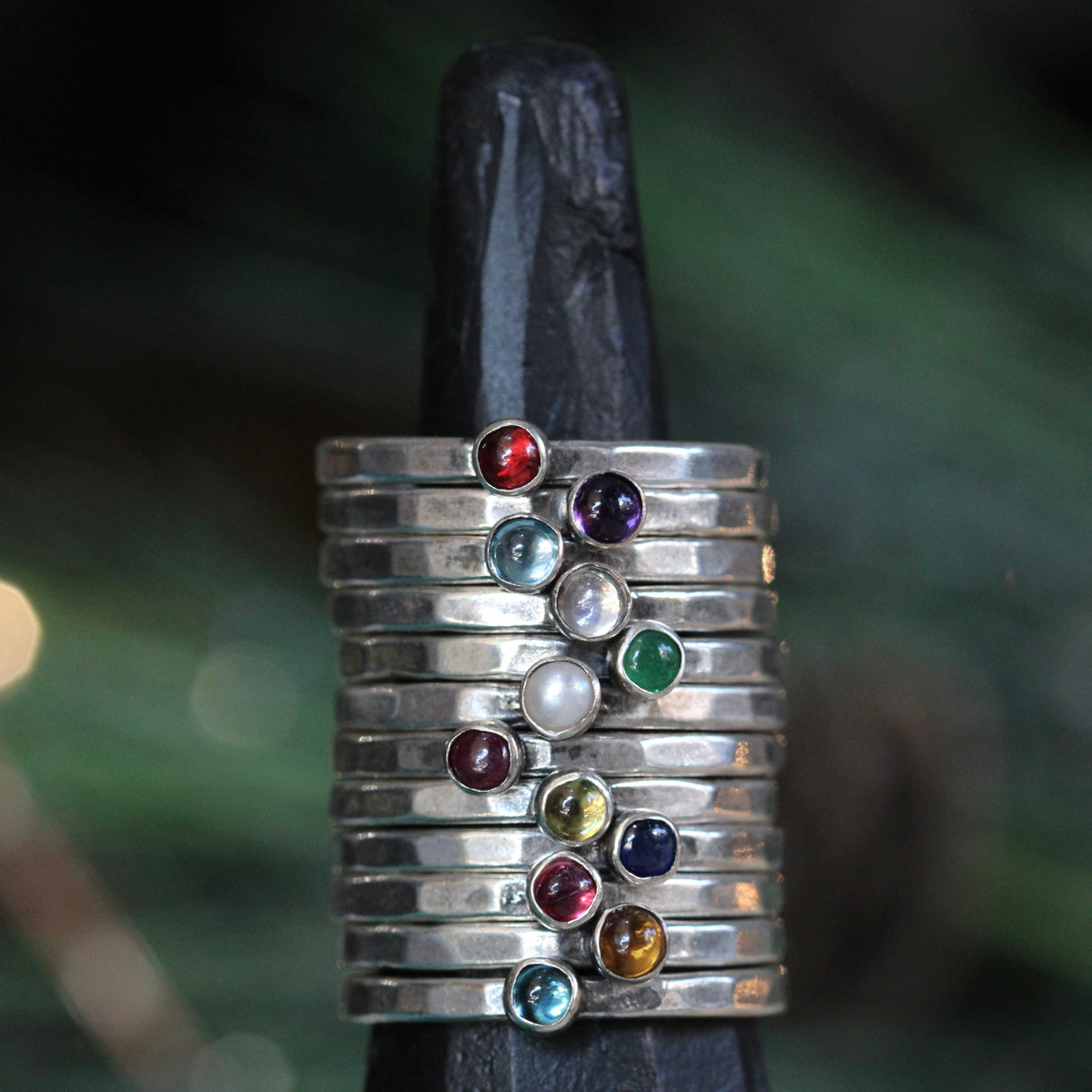 Gemstone Stacking ring Workshop September 16th 12-4pm