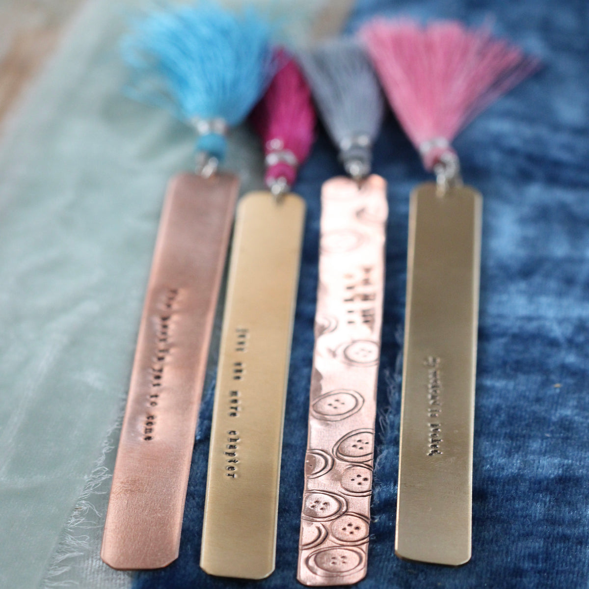 Custom Metal Bookmark Workshop October 19th 6-8:30
