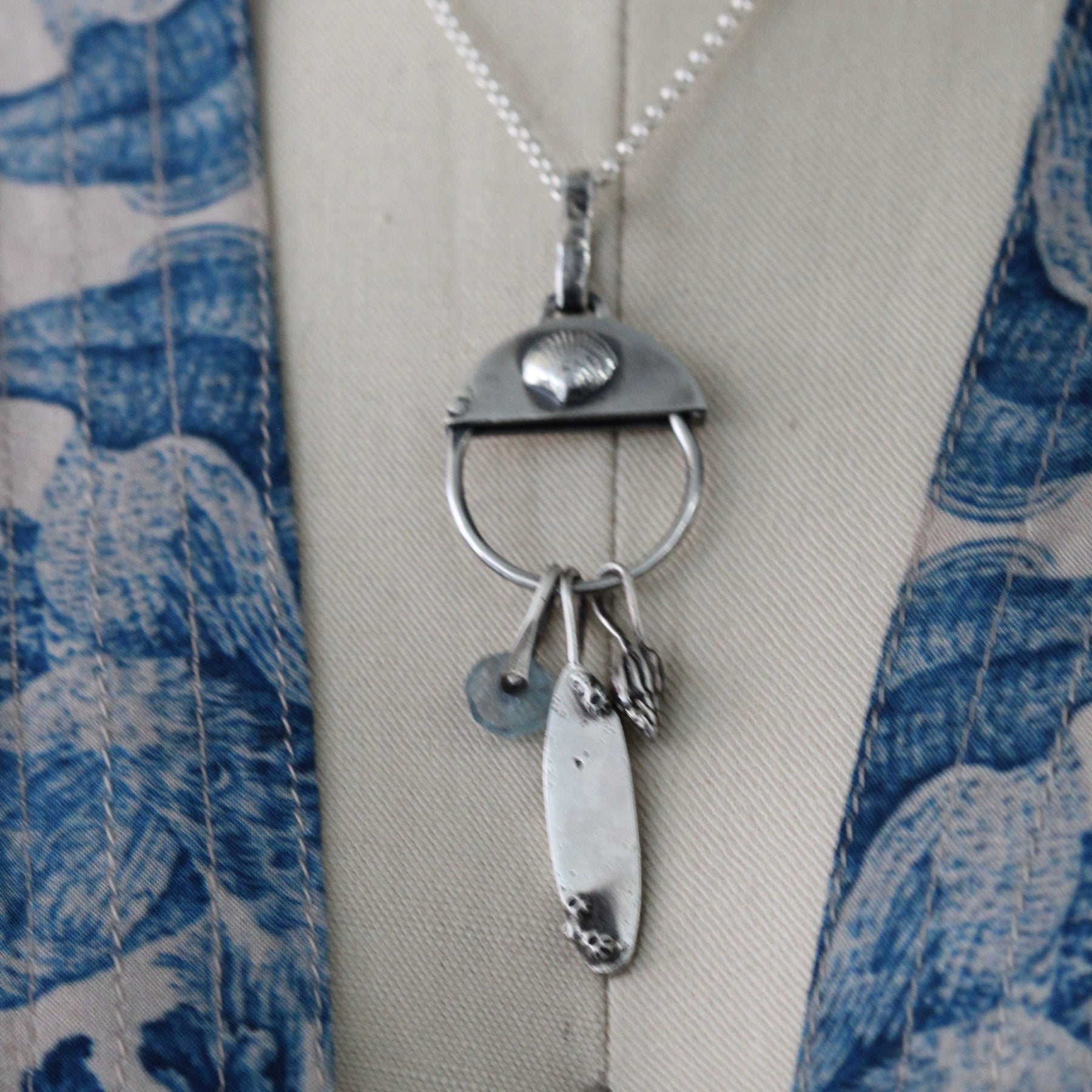 Tiny Whelk Sterling Silver Charm Pacific Coast Collection