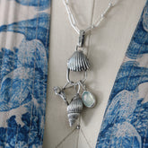 Treasured Shell Charm Holder Pacific Coast Collection