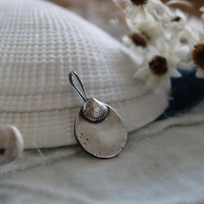 Personalized Shell Charm Sterling Silver Pacific Coast Collection