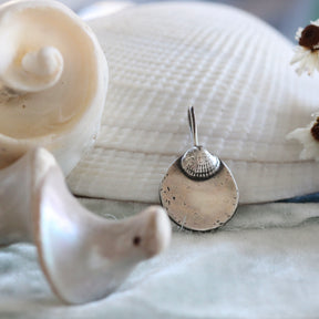 Personalized Shell Charm Sterling Silver Pacific Coast Collection