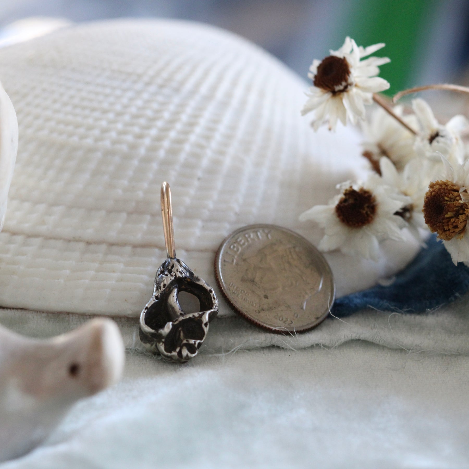 Weathered Conch Shell Charm Pacific Coast Collection