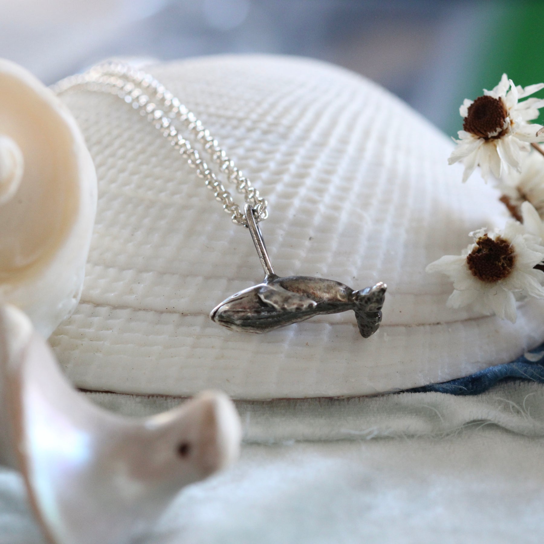 Sterling silver Whale Charm Pacific Coast Collection