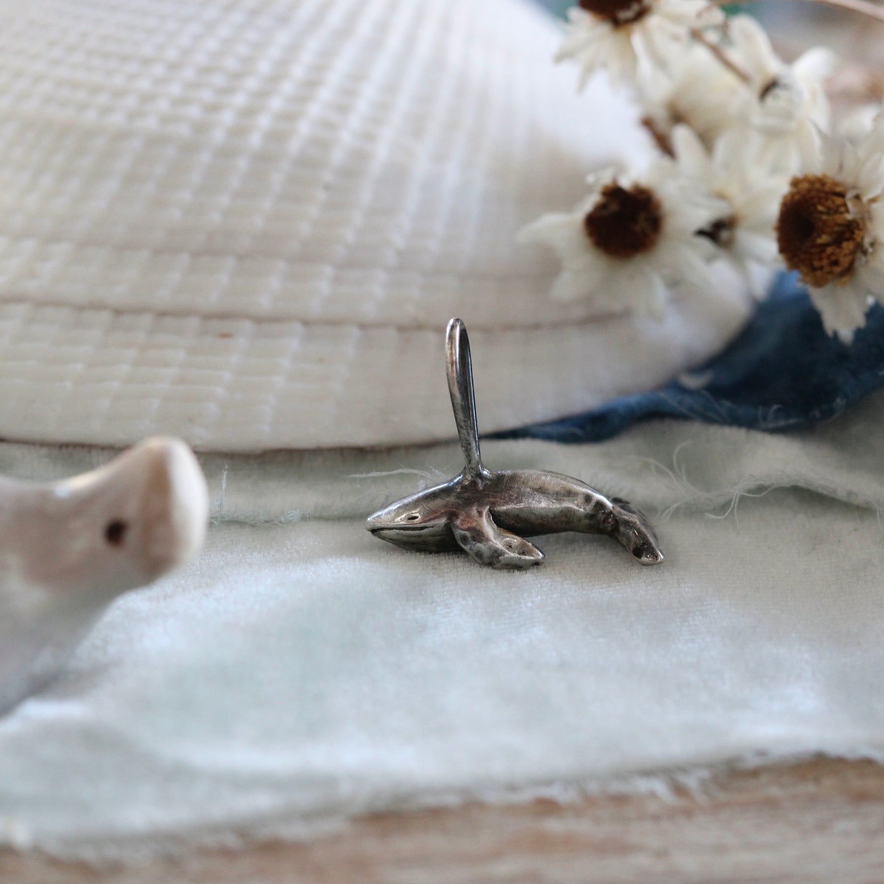 Sterling silver Whale Charm Pacific Coast Collection