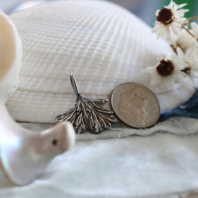 Sterling silver Weed Coral Charm Pacific Coast Collection