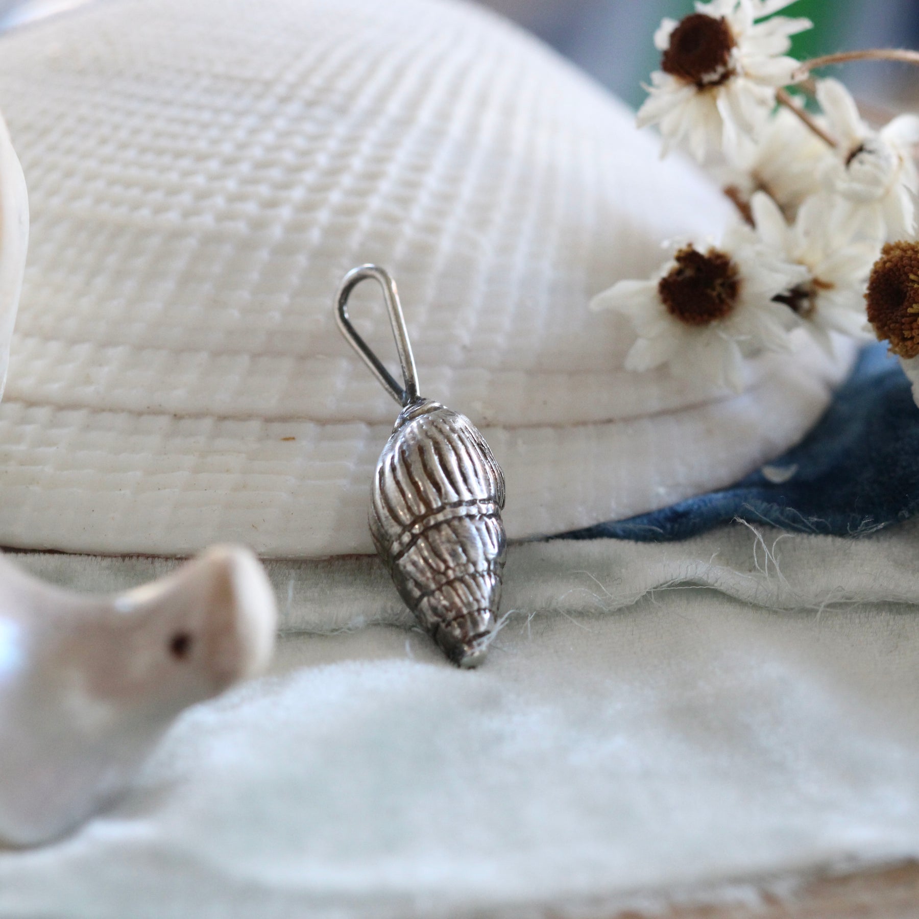 Coastal Spiral Shell Charm Pacific Coast Collection