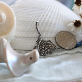 Sterling silver Weed Coral Charm Pacific Coast Collection