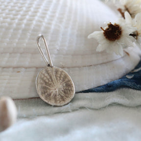 Sterling Silver Sand Dollar Charm Pacific Coast Collection
