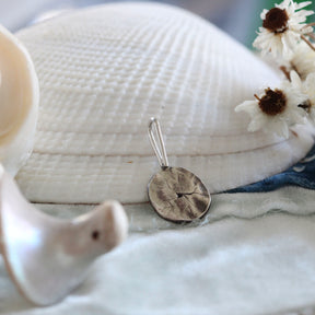 Sterling Silver Sand Dollar Charm Pacific Coast Collection