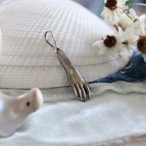 The Offering Sterling Silver Sculpted Hand Charm Pacific Coast Collection