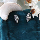 Sterling Silver Whelk stud earrings Pacific Coast Collection