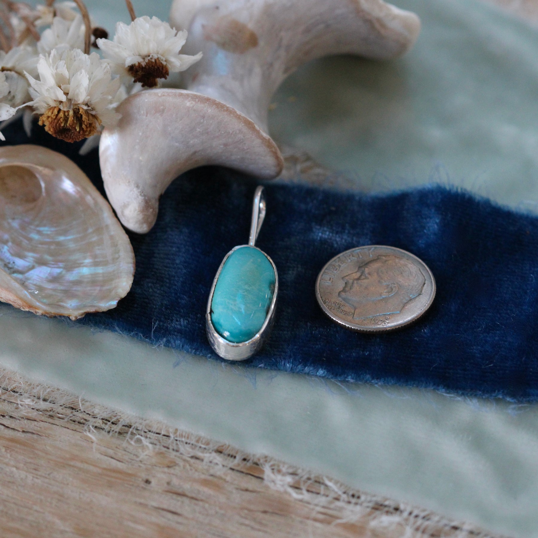 Kingman Turquoise Charm Pacific Coast Collection