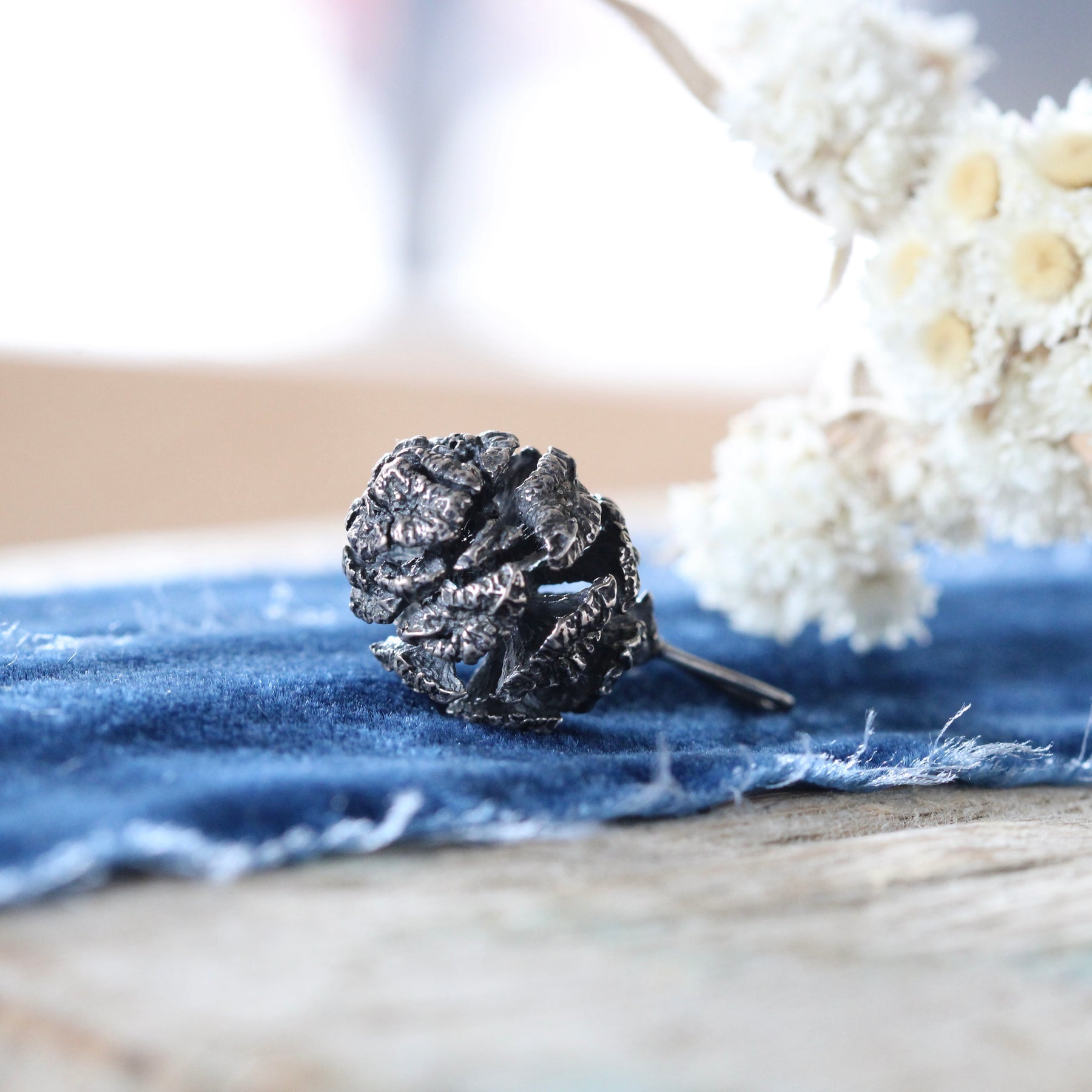 Sequoia Pine Cone Botanical Charm