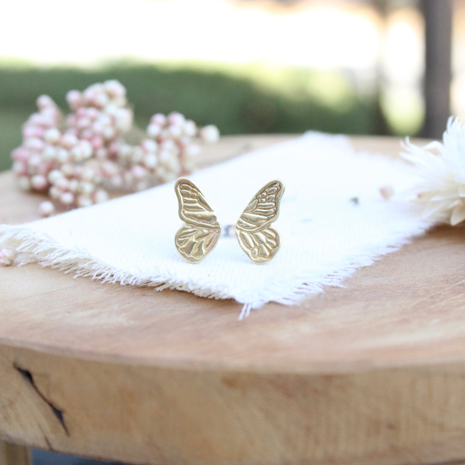 Butterfly Open Band Ring in Bronze- The BECOMING Collection