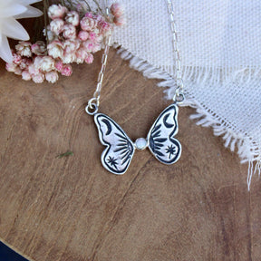 The Dream Keeper Birthstone Necklace Sterling Silver The Becoming Collection