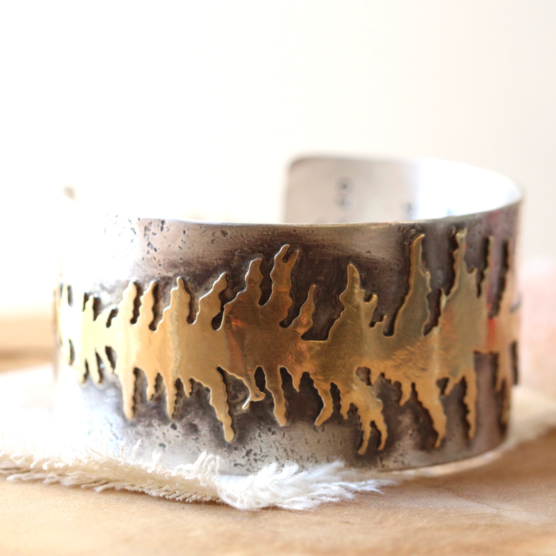 Coastal Redwood Cuff Bracelet