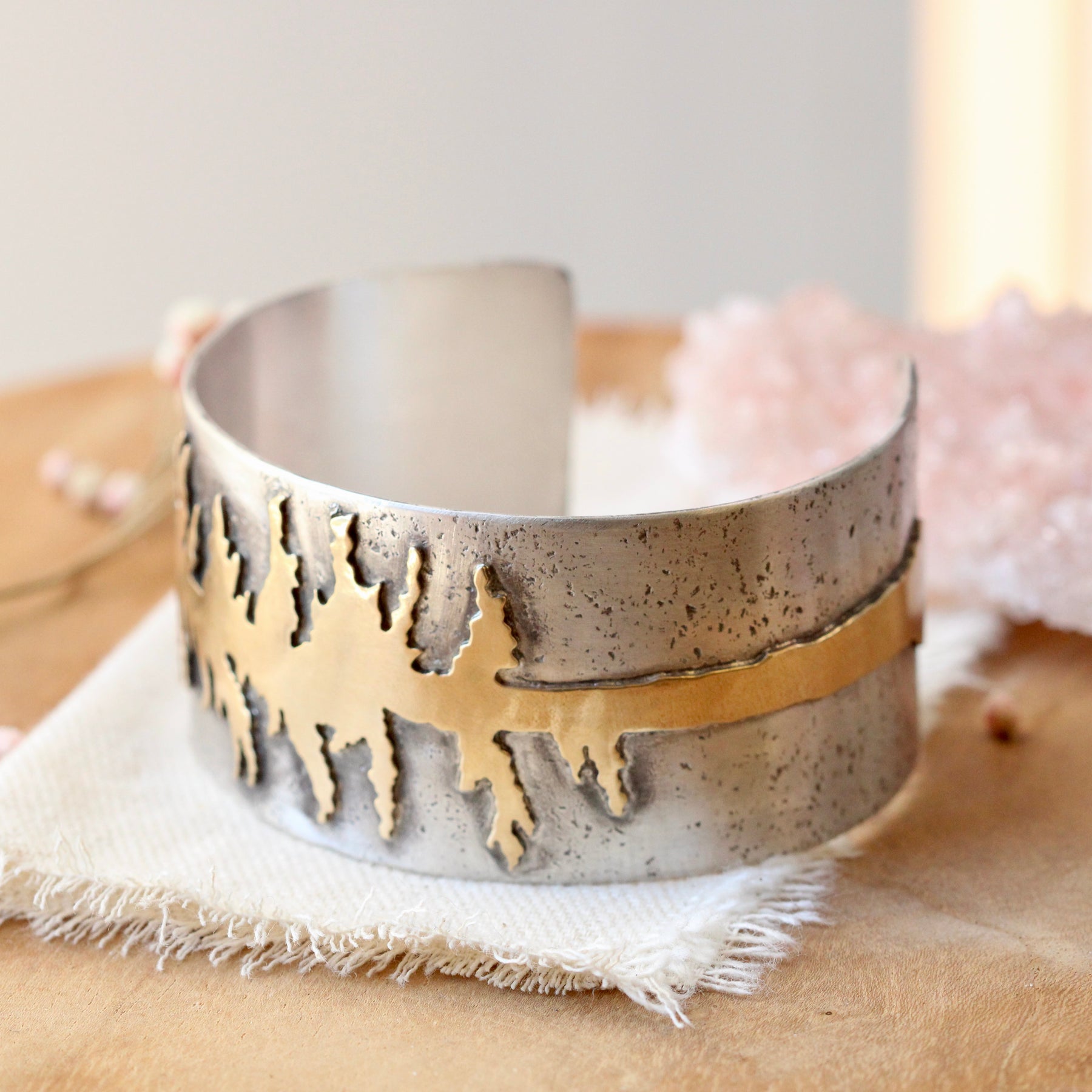 Coastal Redwood Cuff Bracelet