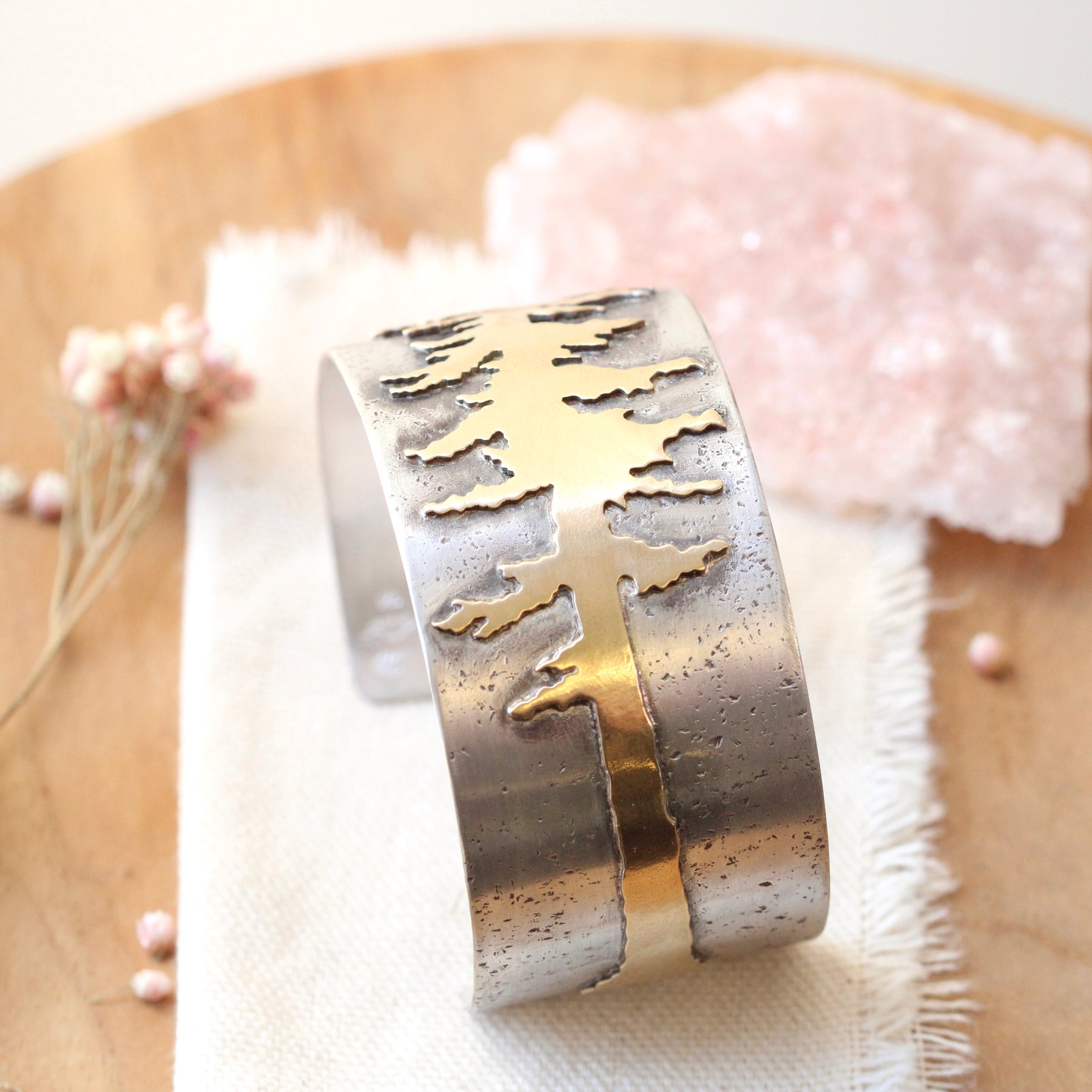 Coastal Redwood Cuff Bracelet