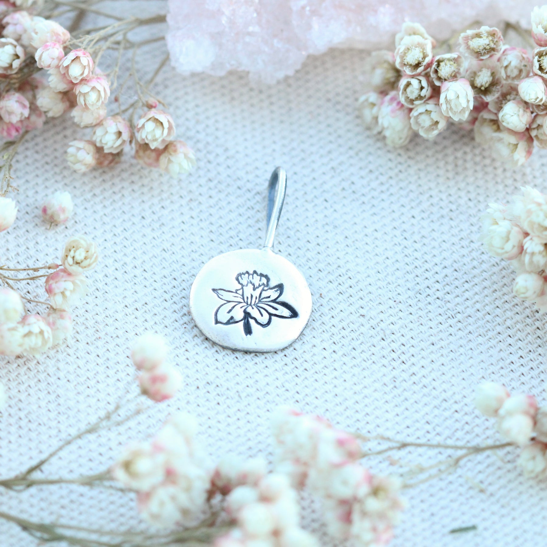 Birth Month Flower Charm