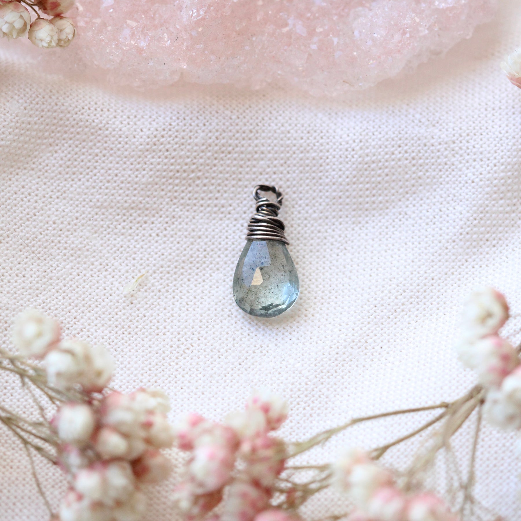 Gemstone Birthstone Drop for Charm Collector pendants