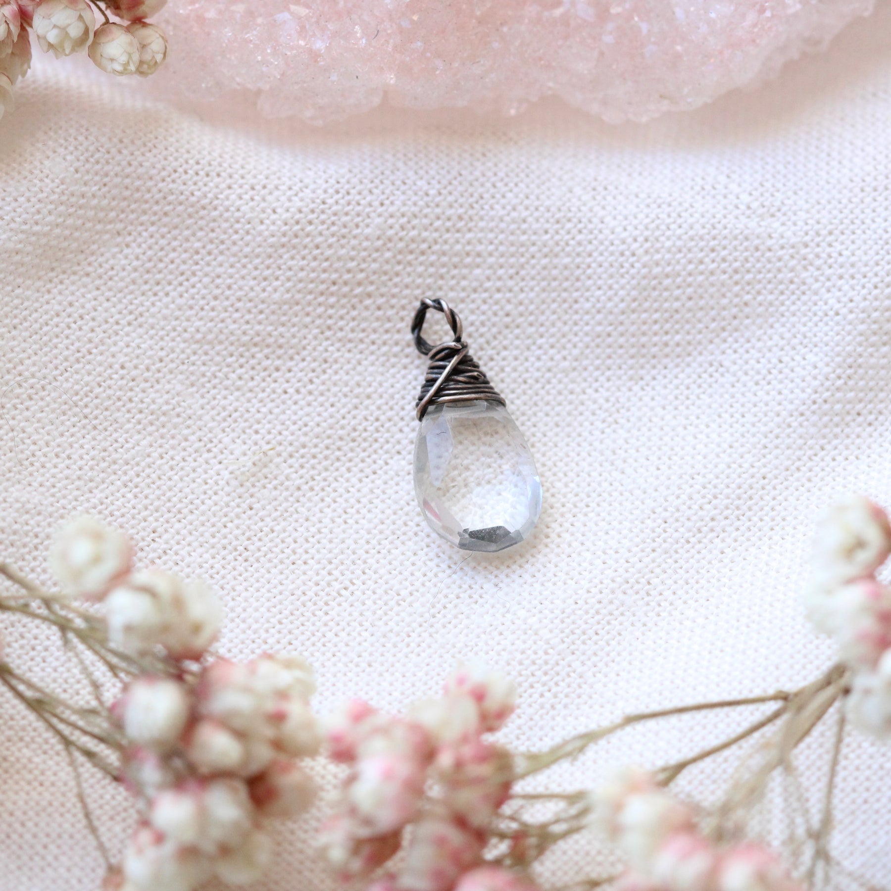 Gemstone Birthstone Drop for Charm Collector pendants