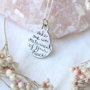 Saint Francis of Assisi Medallion necklace
